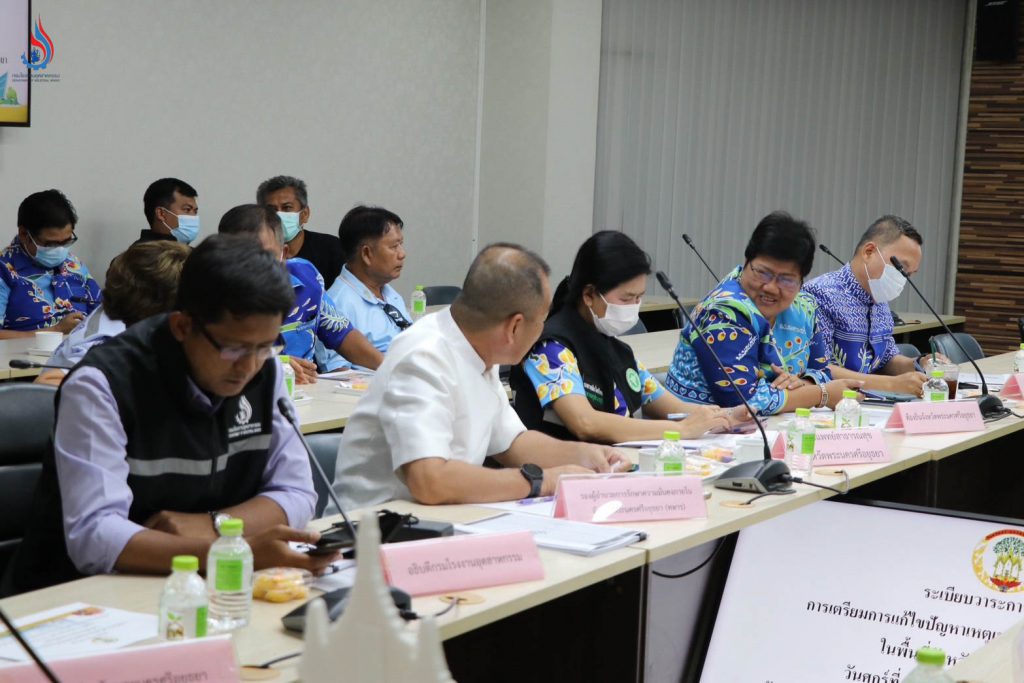 กรมโรงงานฯ ร่วมประชุมหารือ และเตรียมการแก้ไขปัญหา เอกอุทัย (สาขาอุทัย)