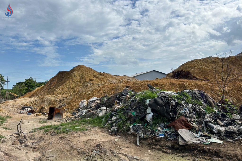 กรมโรงงานฯ เข้าให้การเพิ่มเติมต่อเจ้าหน้าที่สภ.บ้านค่าย และลงพื้นที่สืบหาการลักลอบทิ้งสารเคมี พร้อมติดประกาศยึดอายัดเอกสารของ วินโพรเสส บ้านค่าย