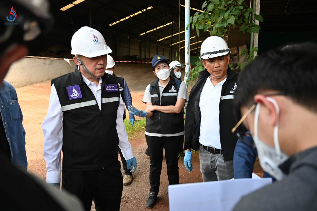 อธิบดีกรมโรงงานฯ ลงพื้นที่ “แวกซ์ กาเบ็จ ราชบุรี” ตรวจสอบความเรียบร้อยโครงการสะสางของเสีย กว่า 13,000 ตัน
