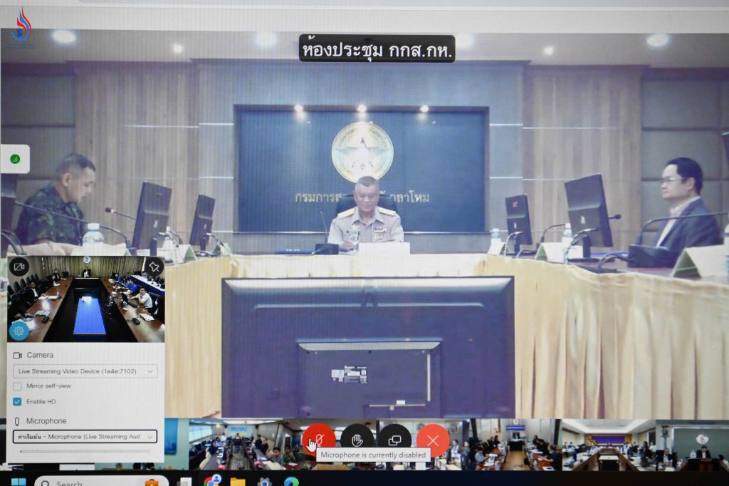 พลเรือเอก สุพพัต ยุทธวงศ์ รองปลัดกระทรวงกลาโหม เป็นประธานเปิดการฝึกการระดมสรรพกำลังเพื่อการทหาร ประจำปี 2567 (กรส.67)