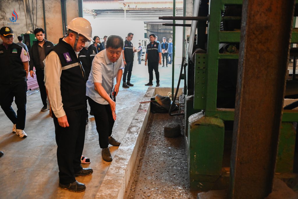 โรงงานหยุดประกอบกิจการและอยู่ระหว่างการปรับปรุงแก้ไขตามคำสั่ง