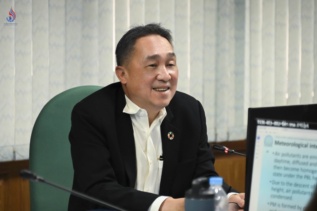 นายจุลพงษ์ ทวีศรี อธิบดีกรมโรงงานอุตสาหกรรม เป็นประธานประชุมฯ