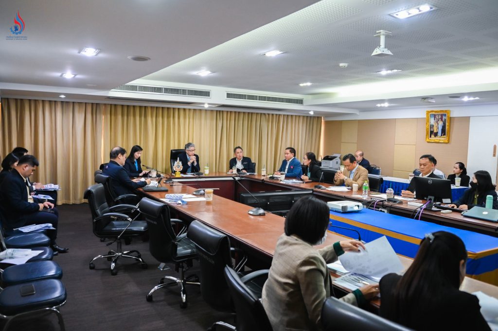 การประชุมหารือเกี่ยวกับร่างหลักเกณฑ์อุตสาหกรรมสีเขียว หรือ GI (Green Industry)