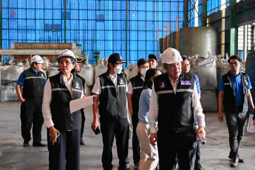 เจ้าหน้าที่ได้เข้าตรวจสอบการประกอบกิจการโรงงานตามพระราชบัญญัติโรงงาน พ.ศ. 2535 และที่แก้ไขเพิ่มเติม อาทิ กระบวนการผลิต เครื่องจักร ระบบบำบัดมลพิษอากาศ รายงานวิเคราะห์ความเสี่ยง รวมถึงเอกสารอื่นที่เกี่ยวข้อง