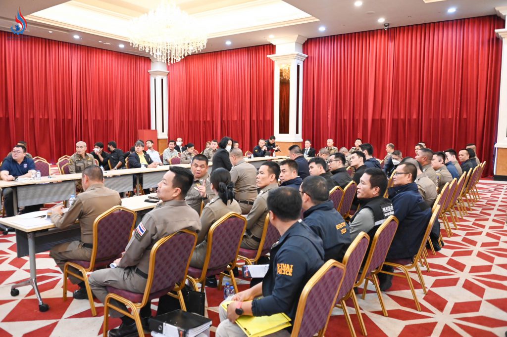 อธิบดีกรมโรงงานฯ ประชุมร่วม สตช. ชี้แจงข้อเท็จจริง กรณีเพลิงไหม้ วินโพรเสส และ เอกอุทัย ประกอบสำนวนคดี