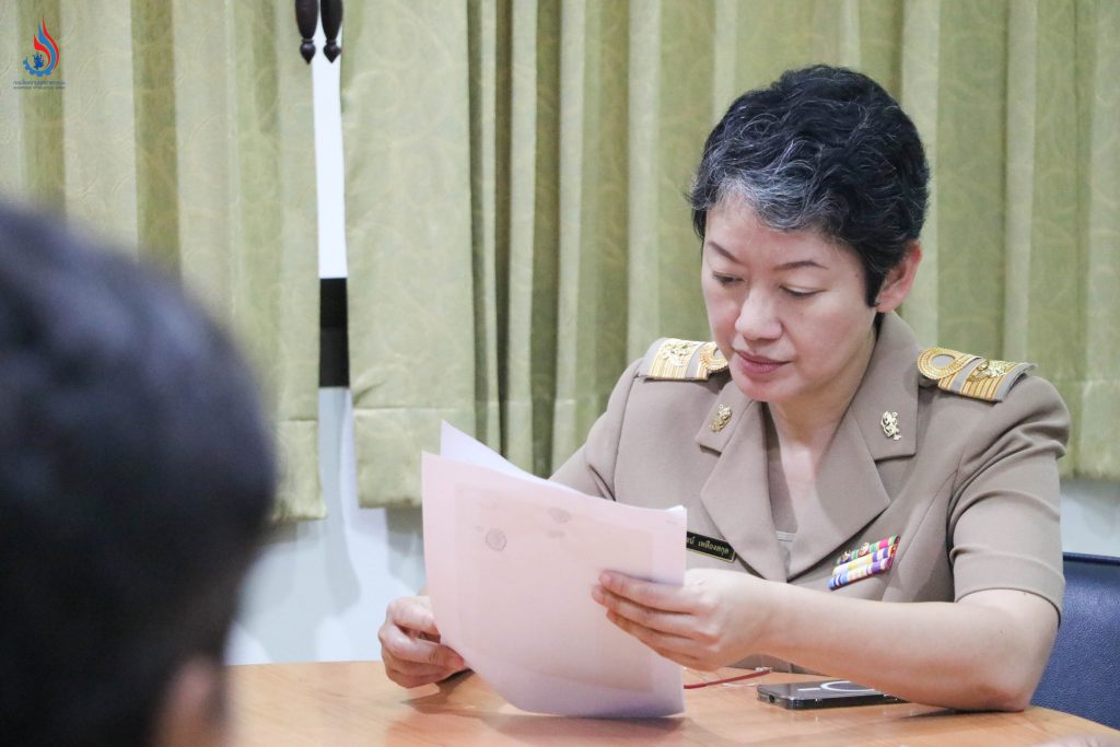 นางสาวศิรกาญจน์ เหลืองสกุล ผู้อำนวยการกองบริหารจัดการกากอุตสาหกรรม