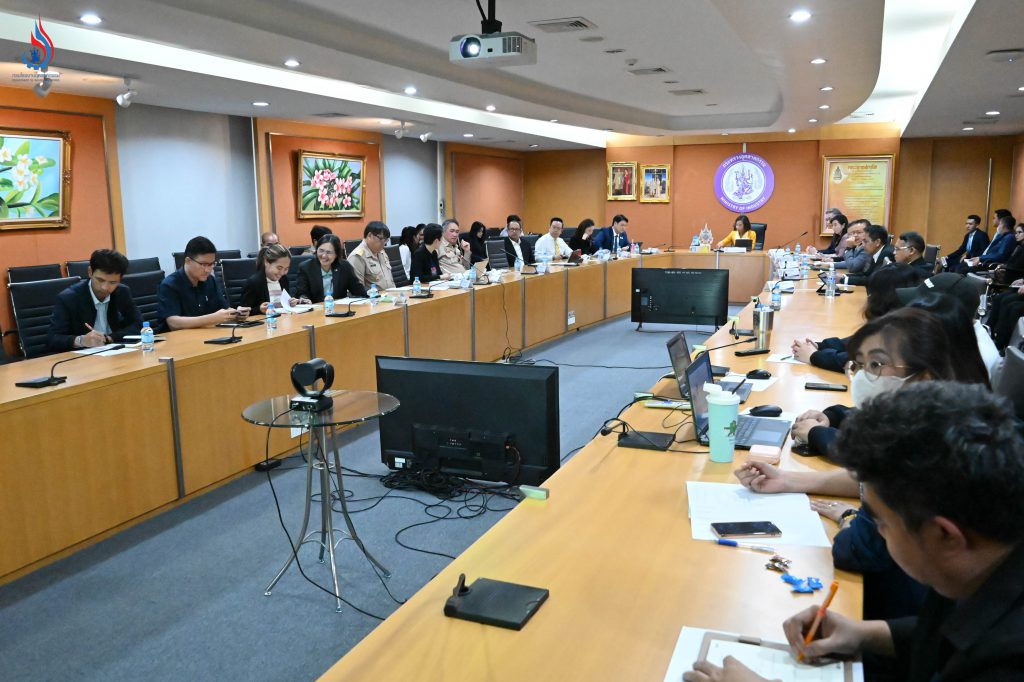 “รมว. พิมพ์ภัทรา” ประชุมติดตามความคืบหน้าการป้องกันและแก้ไขปัญหาสารเคมีรั่วไหลตามมติคณะรัฐมนตรี ครั้งที่ 3