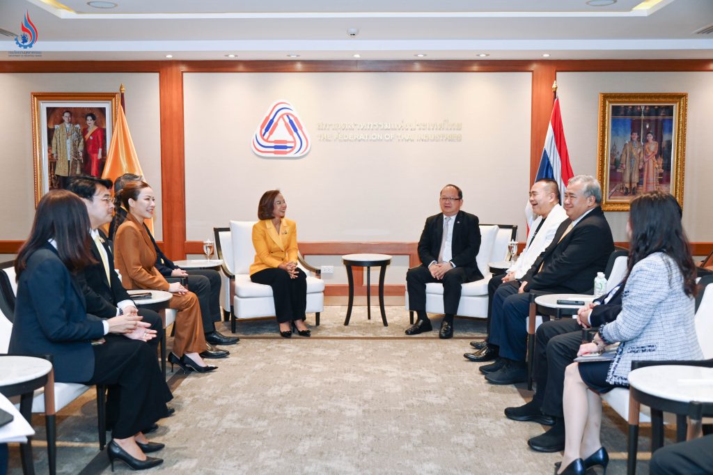 รองอธิบดีกรมโรงงาน ร่วมประชุมแนวทางขับเคลื่อนภาคอุตสาหกรรม ผลักดัน Green Productivity เร่งยกระดับอุตสาหกรรมเดิม และพัฒนาอุตสาหกรรมใหม่