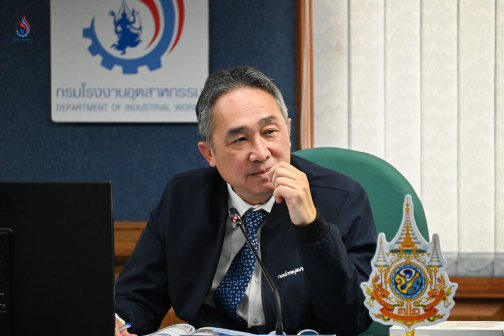 ดร.จุลพงษ์ ทวีศรี อธิบดีกรมโรงงานอุตสาหกรรม ในฐานะประธานคณะทำงานฯ