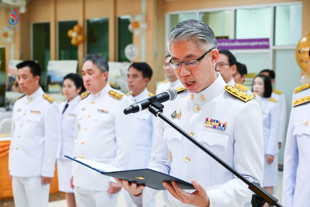 นายณัฐพล รังสิตพล ปลัดกระทรวงอุตสาหกรรม เป็นประธานในพิธีถวายสัตย์ปฏิญาณ