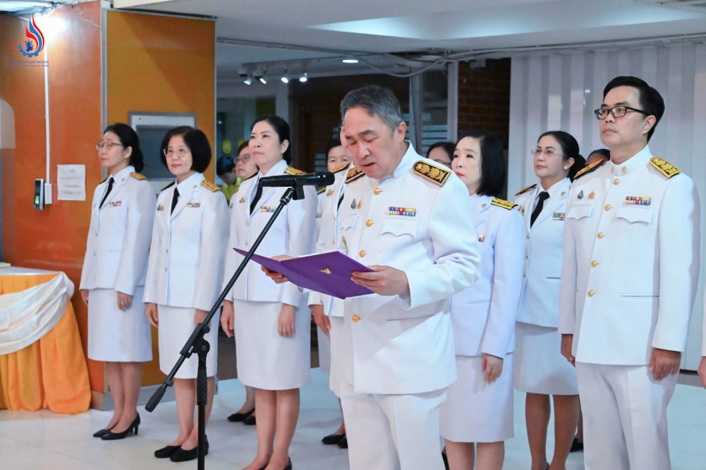 กรมโรงงานฯ ร่วมถวายพระพรชัยมงคลพระบาทสมเด็จพระเจ้าอยู่หัว เนื่องในโอกาสพระราชพิธีมหามงคลเฉลิมพระชนมพรรษา 6 รอบ 28 กรกฎาคม 2567 ในพิธีถวายสัตย์ปฏิญาณเพื่อเป็นข้าราชการที่ดีและพลังของแผ่นดิน