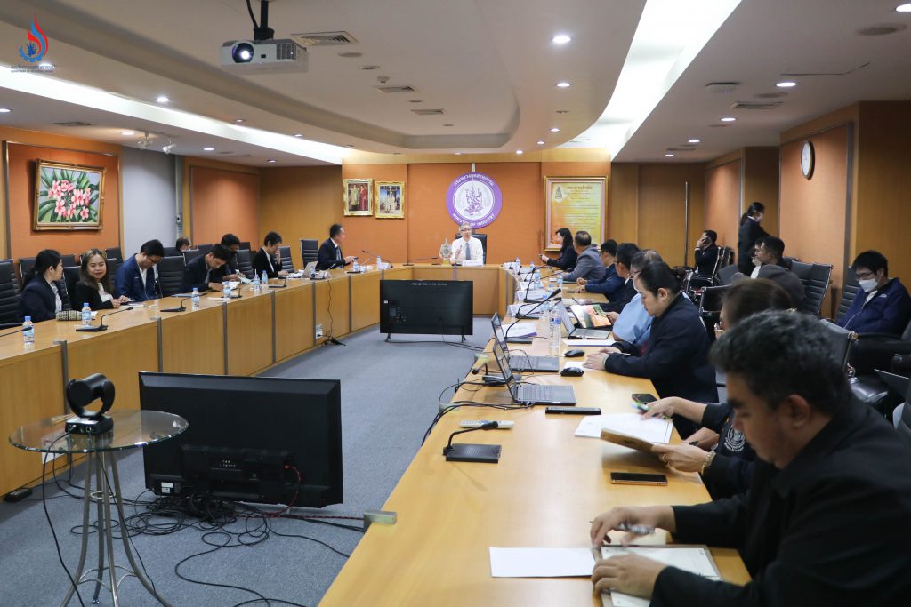 อธิบดีกรมโรงงานฯ ร่วมประชุมติดตามความคืบหน้าการป้องกันและแก้ไขปัญหาสารเคมีรั่วไหลตามมติคณะรัฐมนตรี