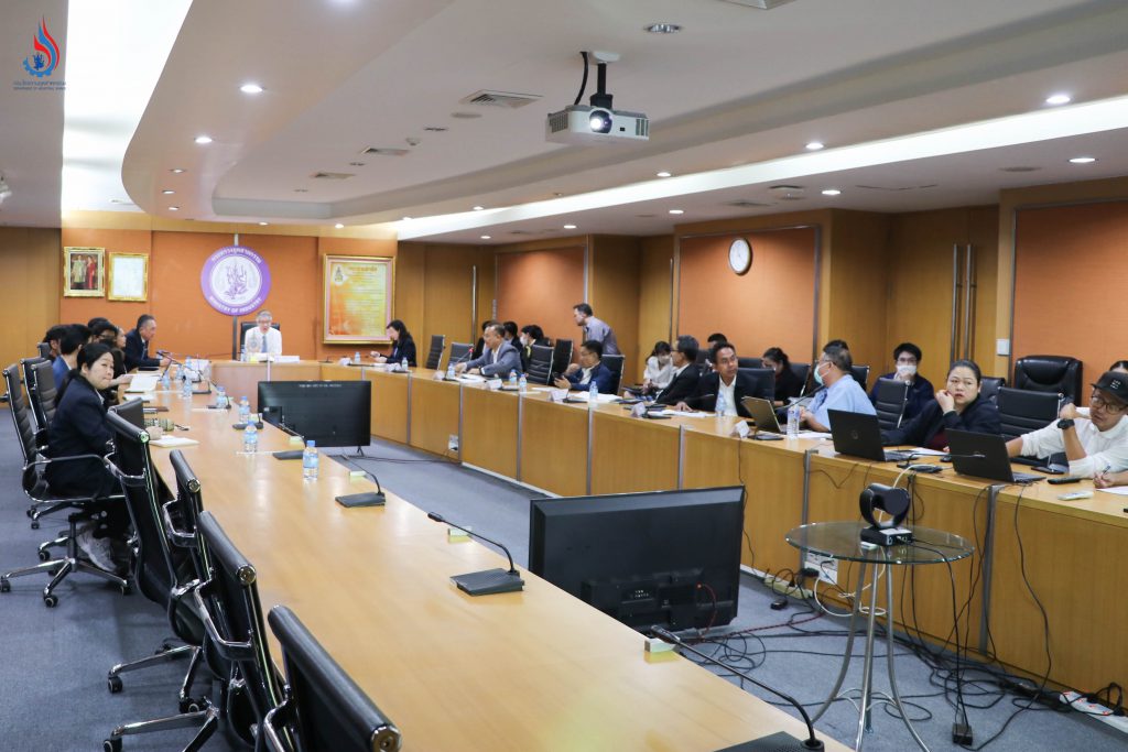 อธิบดีกรมโรงงานฯ ร่วมประชุมติดตามความคืบหน้าการป้องกันและแก้ไขปัญหาสารเคมีรั่วไหลตามมติคณะรัฐมนตรี