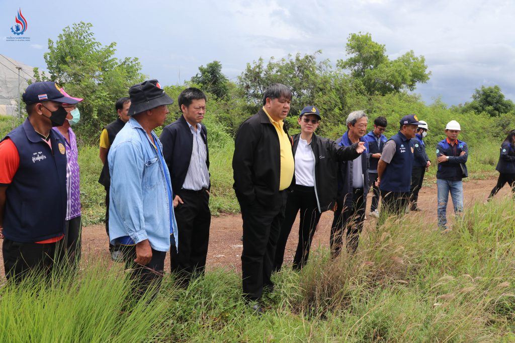 รองอธิบดีกรมโรงงานฯ ลงพื้นที่ บริษัท โปรเฟสชั่นแนลฯ สระแก้ว ตรวจติดตามการปฏิบัติตามคำสั่งกรมโรงงานฯ