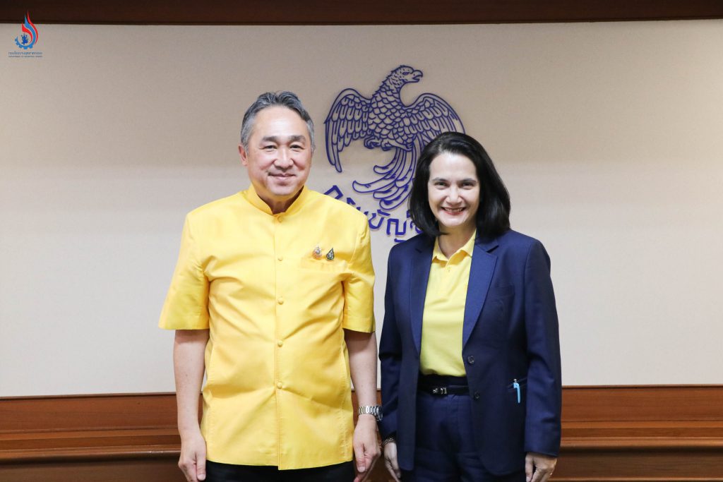 อธิบดีกรมโรงงานฯ หารือ อธิบดีกรมบัญชีกลาง เพื่อหาแนวทางการจัดสรรเงินรายได้ ในการแก้ไขปัญหาสิ่งแวดล้อมและความปลอดภัยของประชาชน