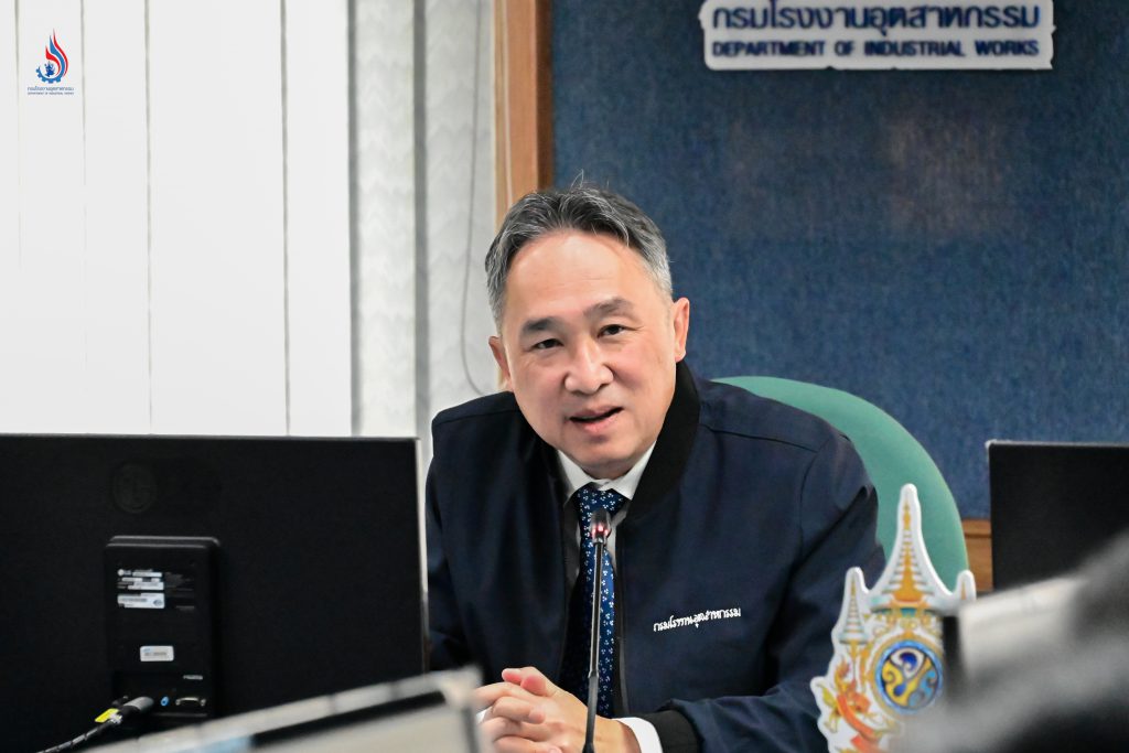 นายจุลพงษ์ ทวีศรี อธิบดีกรมโรงงานอุตสาหกรรม