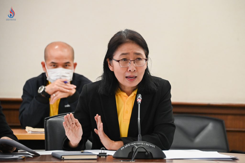 นางสาวปัทมวรรณ คุณประเสริฐ ผู้อำนวยการกองส่งเสริมเทคโนโลยีสิ่งแวดล้อมโรงงาน