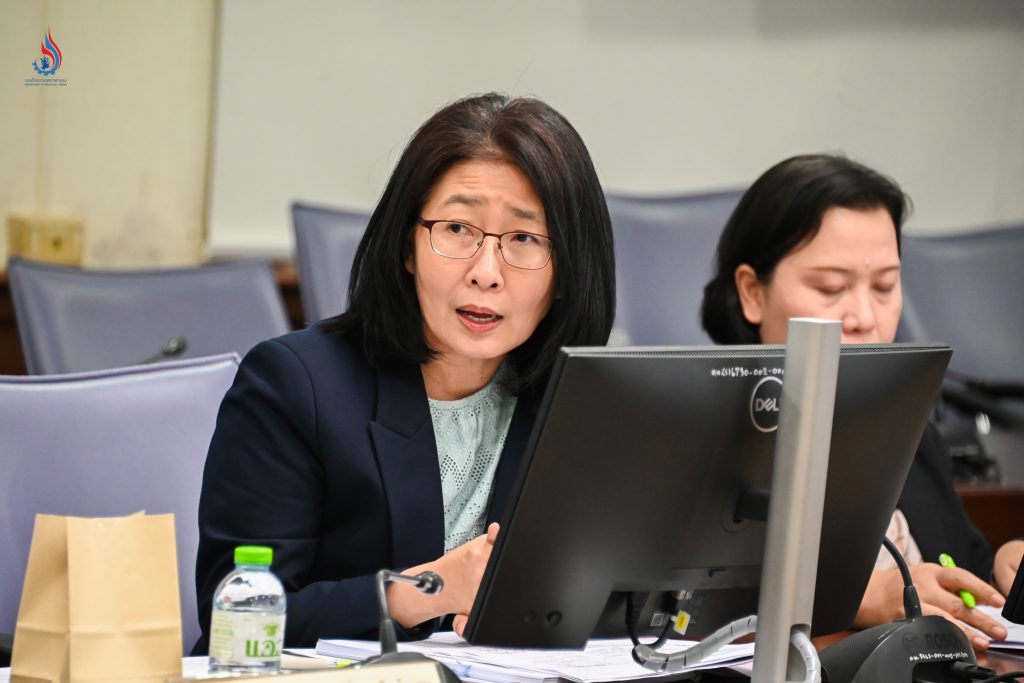 นางสาวปัทมวรรณ คุณประเสริฐ ผู้อำนวยการกองส่งเสริมเทคโนโลยีสิ่งแวดล้อมโรงงาน