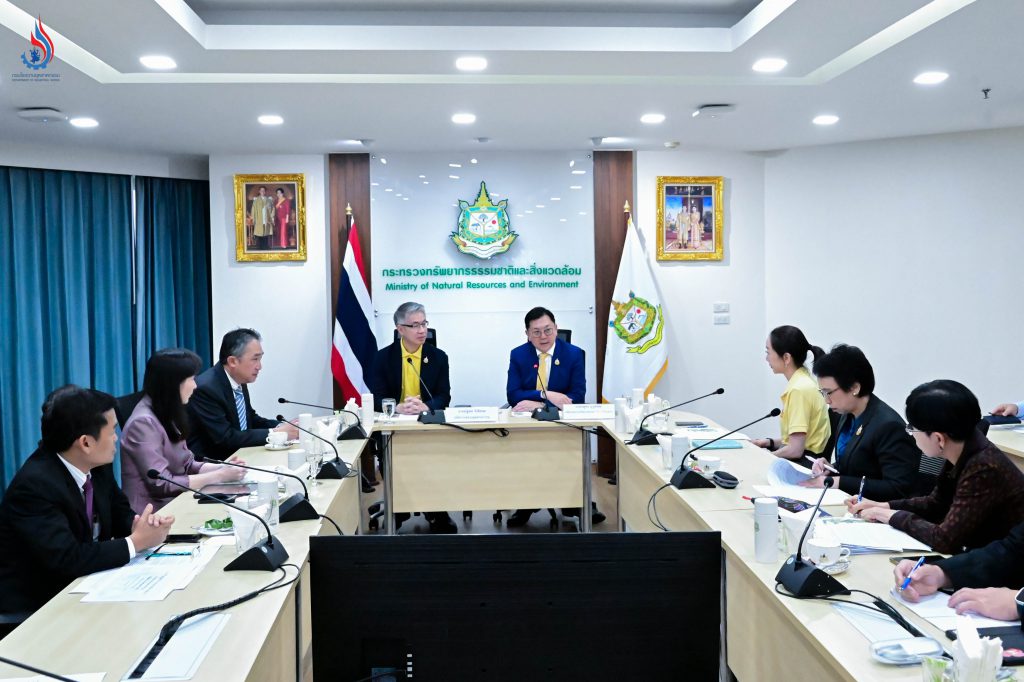 ปลัด อก. และ ปลัด ทส. ร่วมหารือแนวทางการแก้ไขปัญหาสารเคมีรั่วไหล
