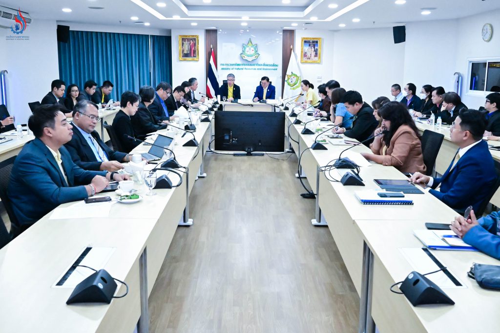 ปลัด อก. และ ปลัด ทส. ร่วมหารือแนวทางการแก้ไขปัญหาสารเคมีรั่วไหล