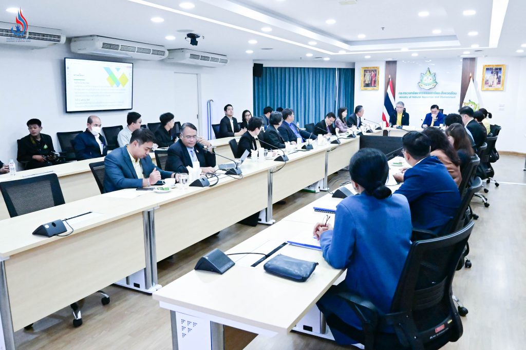 ปลัด อก. และ ปลัด ทส. ร่วมหารือแนวทางการแก้ไขปัญหาสารเคมีรั่วไหล