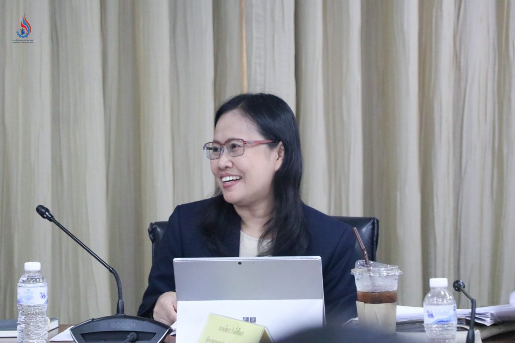 นางอลิสรา รังษีภโนดร ผู้อำนวยการกองบริหารจัดการวัตถุอันตราย