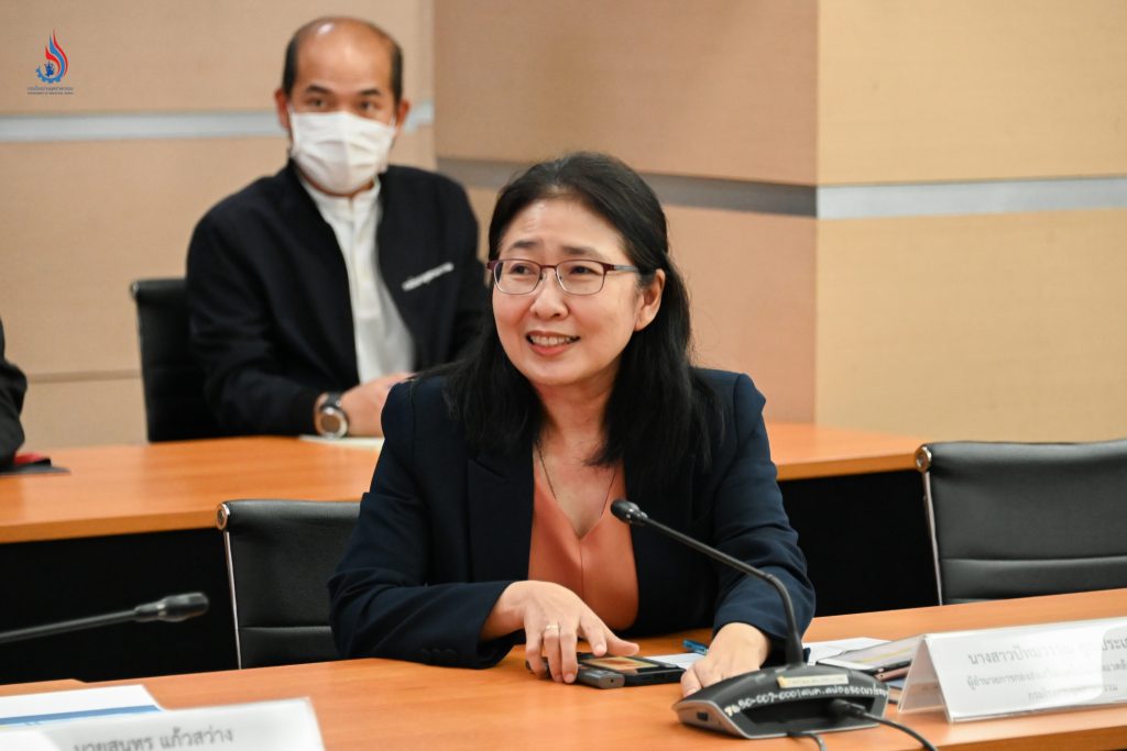 นางสาวปัทมวรรณ คุณประเสริฐ ผู้อำนวยการกองส่งเสริมเทคโนโลยีสิ่งแวดล้อมโรงงาน