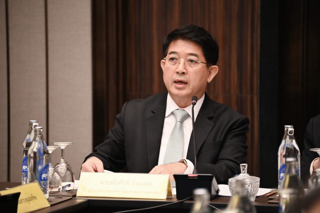 นายพันศักดิ์ ถิรมงคล ผู้อำนวยการกองจัดการคุณภาพอากาศและเสียง ผู้แทนอธิบดีกรมควบคุมมลพิษ