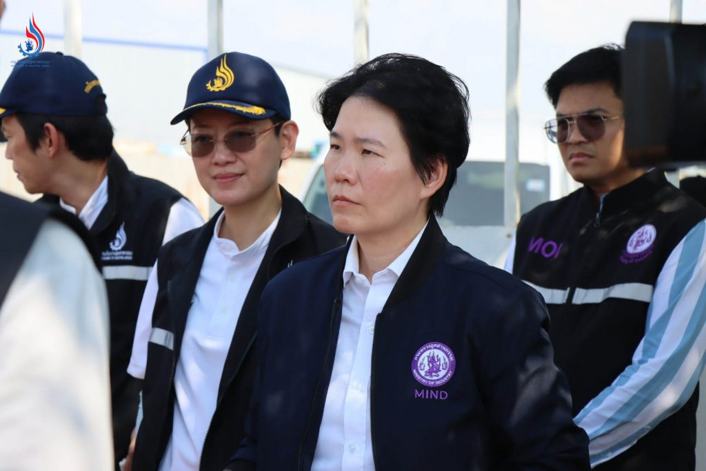 างสาวฐิติภัสร์ โชติเดชาชัยนันต์ หัวหน้าคณะทำงานรัฐมนตรีว่าการกระทรวงอุตสาหกรรม