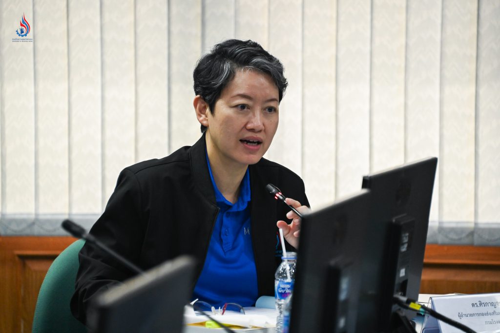 นางสาวศิรกาญจน์ เหลืองสกุล ผู้อำนวยการกองส่งเสริมเทคโนโลยีสิ่งแวดล้อมโรงงาน