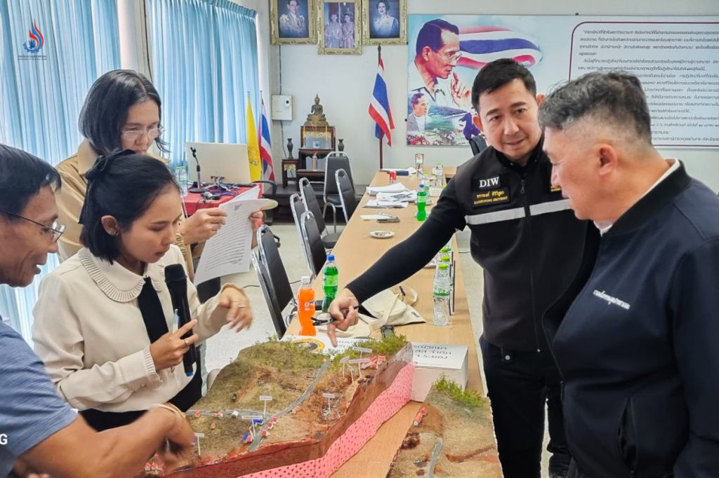 หารือแนวทางการเตรียมการแก้ไขปัญหาภายหลังเหตุไฟไหม้อาคารโกดังหลังที่ 5 เมื่อค่ำวันที่ 27 มกราคม 2568 ที่ผ่านมา