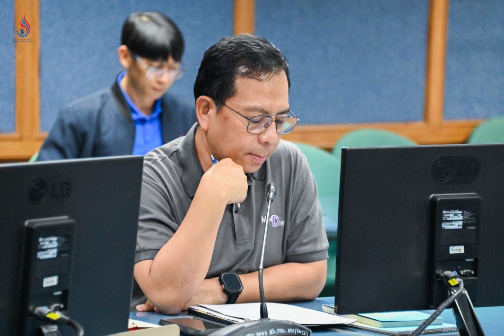 นายเอกบุตร อุตมพงศ์ รักษาการนักวิทยาศาสตร์เชี่ยวชาญ กองส่งเสริมเทคโนโลยีความปลอดภัยโรงงาน