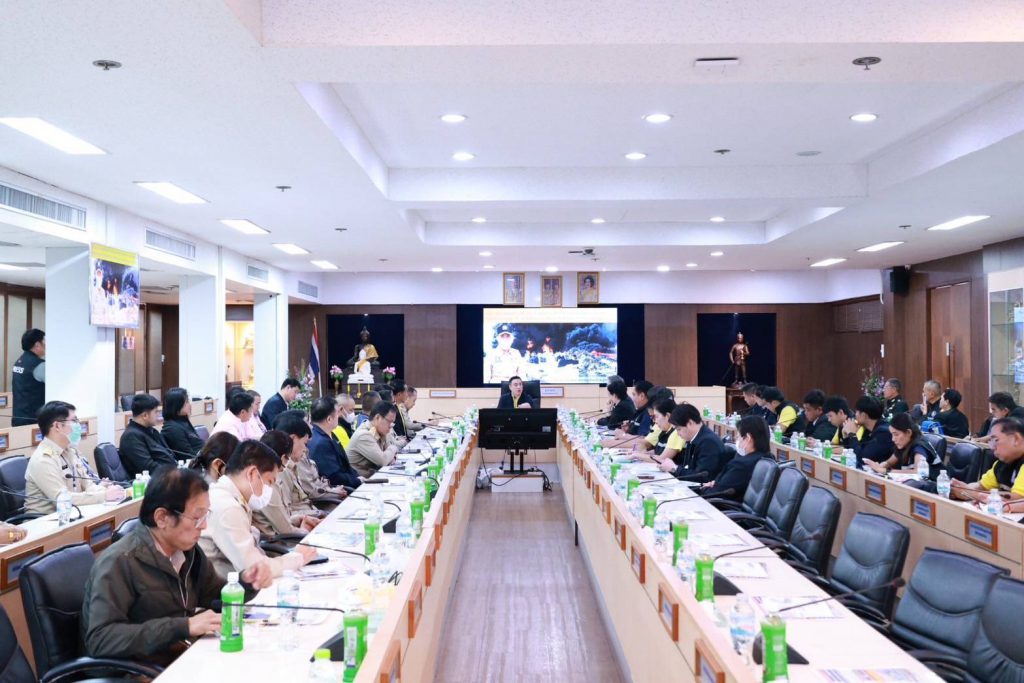 ประชุมหารือร่วมกับหน่วยงานภาครัฐ ในการหาแนวทางการแก้ไขและป้องกันปัญหาการลักลอบประกอบกิจการอย่างผิดกฎหมาย