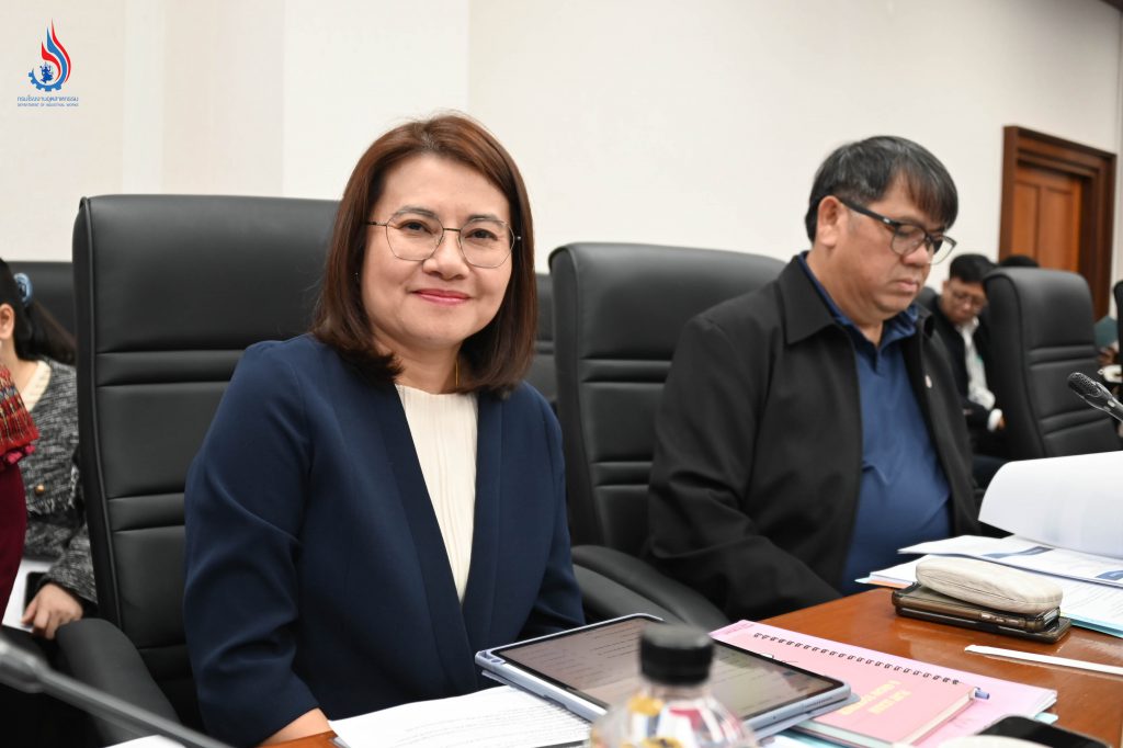 นางสาวปานทอง ศรีคัฒนพรหม ผู้อำนวยการกองบริหารจัดการวัตถุอันตราย