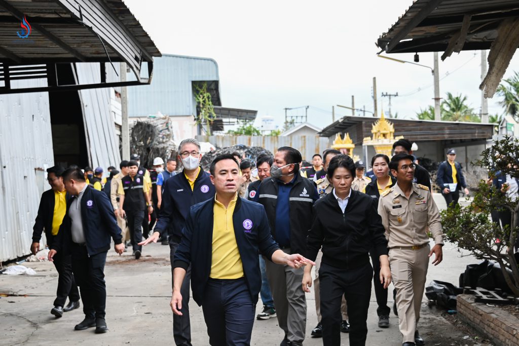 ‘รมว. เอกนัฏ’ กร้าวจะไม่ปล่อยเรื่องเงียบ นำทีมตรวจสุดซอย-กรอ.-ท้องถิ่น ลงพื้นที่สมุทรสาคร จี้เอาผิดพวกลักลอบเถื่อน นำเข้าขยะอุตสาหกรรม