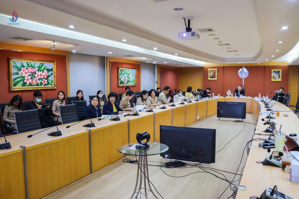 การประชุมคณะกรรมการตรวจสอบและประเมินผลประจำกระทรวงอุตสาหกรรม (ค.ต.ป.อก.) ครั้งที่ 196-2/2568