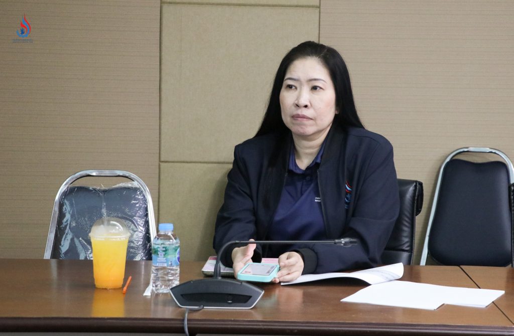 นางสาวนวพร สงวนหมู่ ผู้อำนวยการกองบริหารจัดการกากอุตสาหกรรม