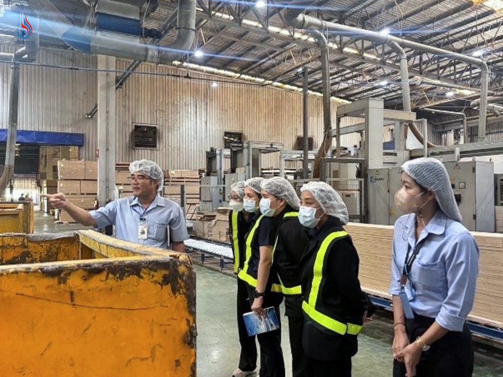 กรมโรงงานฯ ลงพื้นที่ตรวจประเมินอุตสาหกรรมสีเขียว ณ บริษัท เอส.พี.เอส.อินเตอร์เทค จำกัด (มหาชน) จังหวัดฉะเชิงเทรา