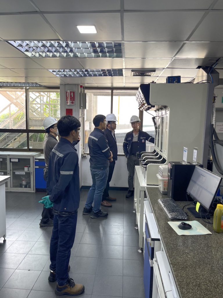 กรมโรงงานฯ ลงพื้นที่ตรวจประเมินอุตสาหกรรมสีเขียว ณ บริษัท เชฟรอน (ไทย) จำกัด กรุงเทพมหานคร