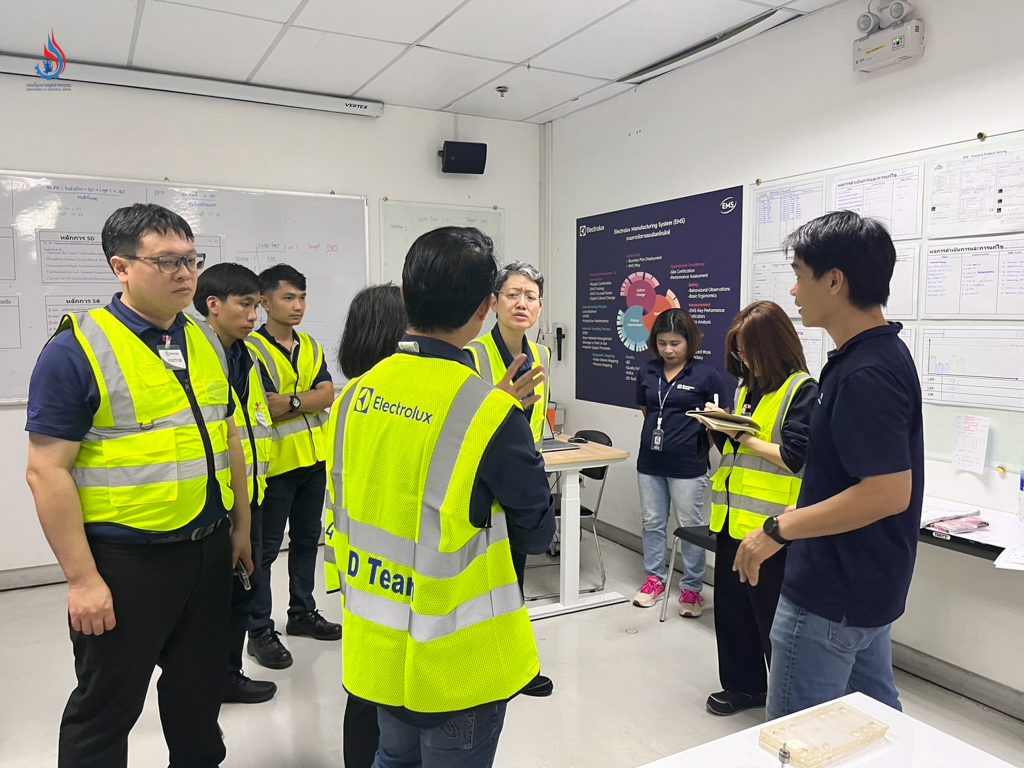กรมโรงงานฯ ลงพื้นที่ บริษัท อีเลคโทรลักซ์ ประเทศไทย จำกัด ตรวจประเมินอุตสาหกรรมสีเขียว