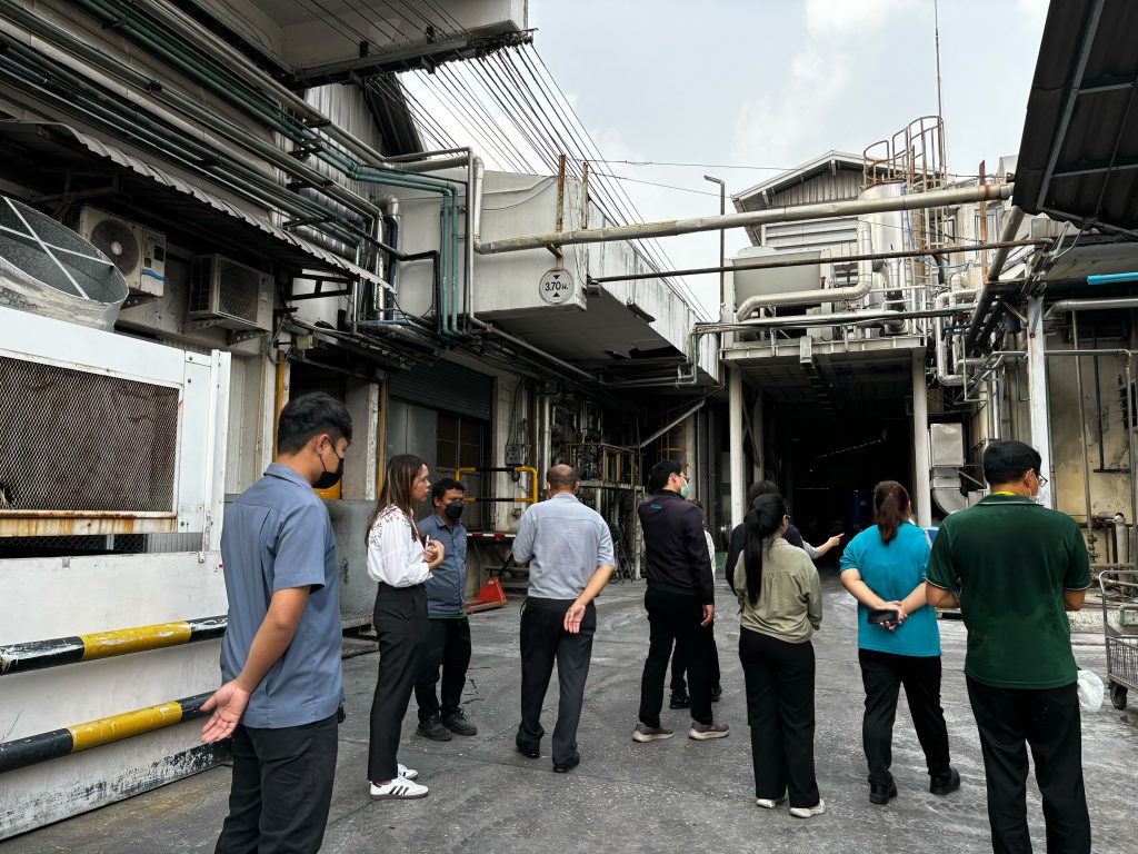 กรมโรงงานอุตสาหกรรม ตรวจประเมินอุตสาหกรรมสีเขียว ณ บริษัท รูเบียอุตสาหกรรม จำกัด