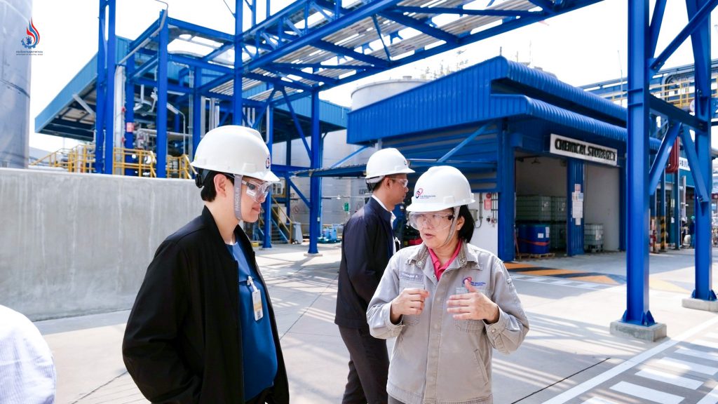 กรมโรงงานอุตสาหกรรมตรวจประเมินอุตสาหกรรมสีเขียวระดับที่ 5 ณ บริษัท ไทย อีทอกซีเลท จำกัด จังหวัดระยอง