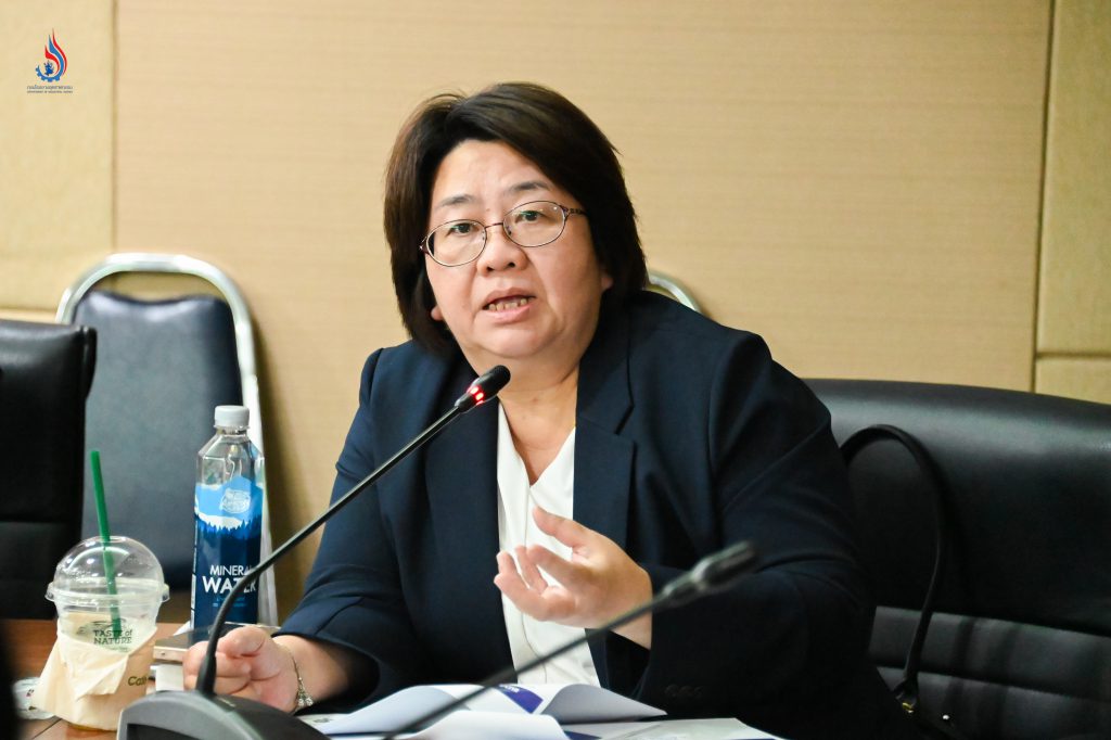 นางบุปผา กวินวศิน รองผู้ว่าการ (พัฒนาที่ยั่งยืน) กนอ.