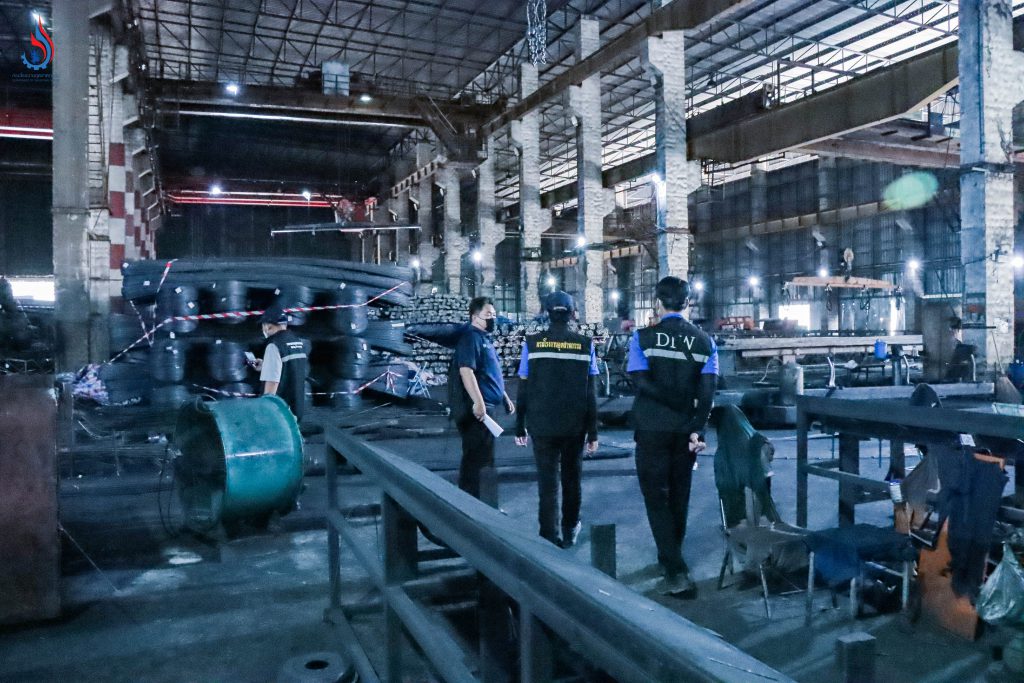 กรมโรงงานฯ ร่วมทีมตรวจสุดซอย ตรวจสอบโรงงานเหล็กในเขตประกอบการอุตสาหกรรม จ.ปราจีนบุรี คาดมีเอี่ยวคดีตึก สตง.