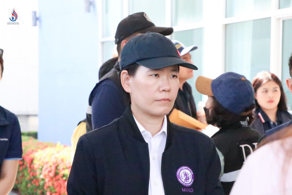 นางสาวฐิติภัสร์ โชติเดชาชัยนันต์ หัวหน้าคณะทำงานรัฐมนตรีว่าการกระทรวงอุตสาหกรรม