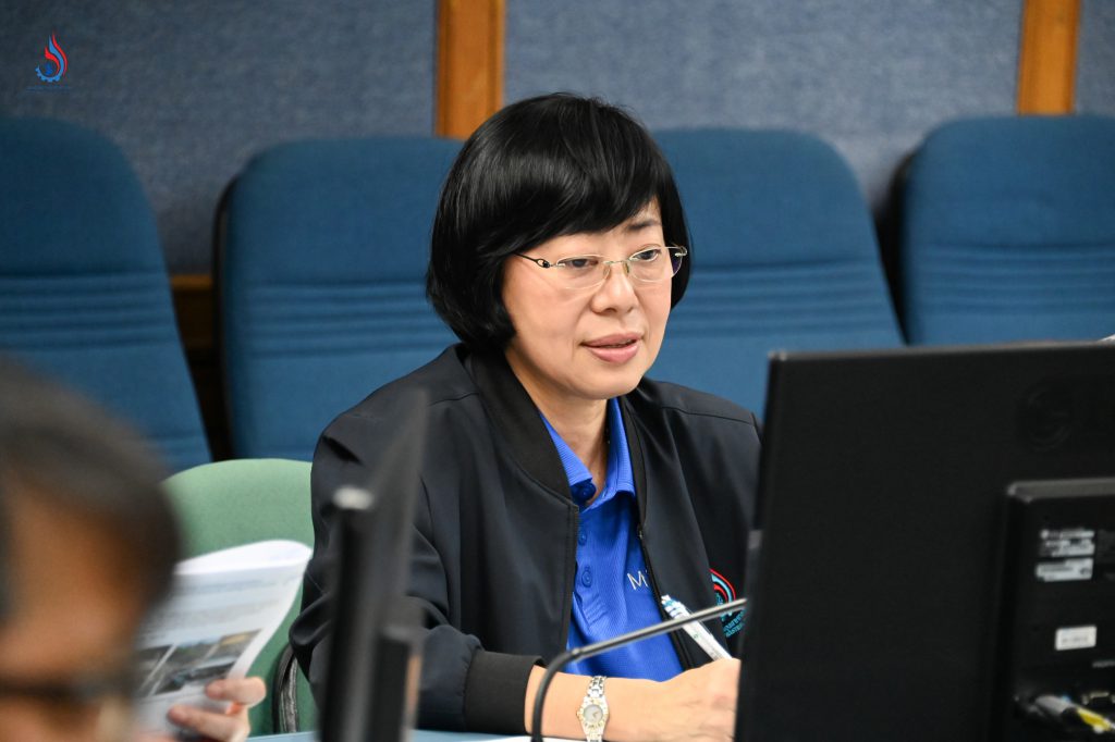 นางนุชนาถ สุพรรณศรี นักวิทยาศาสตร์เชี่ยวชาญ กองบริหารจัดการกากอุตสาหกรรม