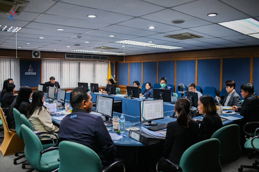 การประชุมคณะกรรมการกำกับดูแลและตรวจสอบติดตามการดำเนินงานของศูนย์บริการกำจัดกากอุตสาหกรรม (แสมดำ) และศูนย์วิจัยและพัฒนาเพื่อการอนุรักษ์สิ่งแวดล้อม จังหวัดราชบุรี ครั้งที่ 60-3/2568