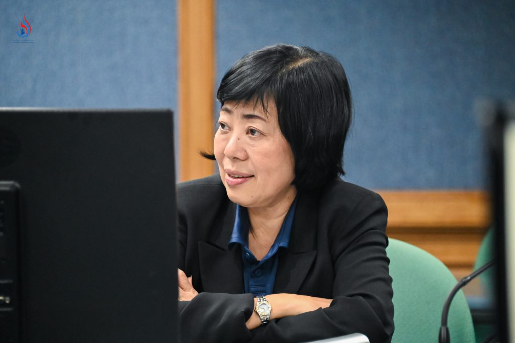 นางนุชนาถ สุพรรณศรี นักวิทยาศาสตร์เชี่ยวชาญ กองบริหารจัดการกากอุตสาหกรรม