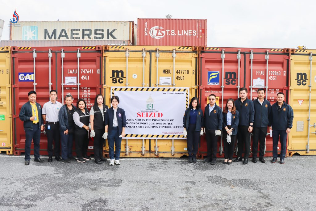 กรมโรงงานฯ ตามรอยเบาะแสศุลกากร สกัดคอนเทนเนอร์ต้องสงสัย เจอลักลอบนำเข้าขยะอุตสาหกรรม 10 ตู้ โผล่ท่าเรือคลองเตย
