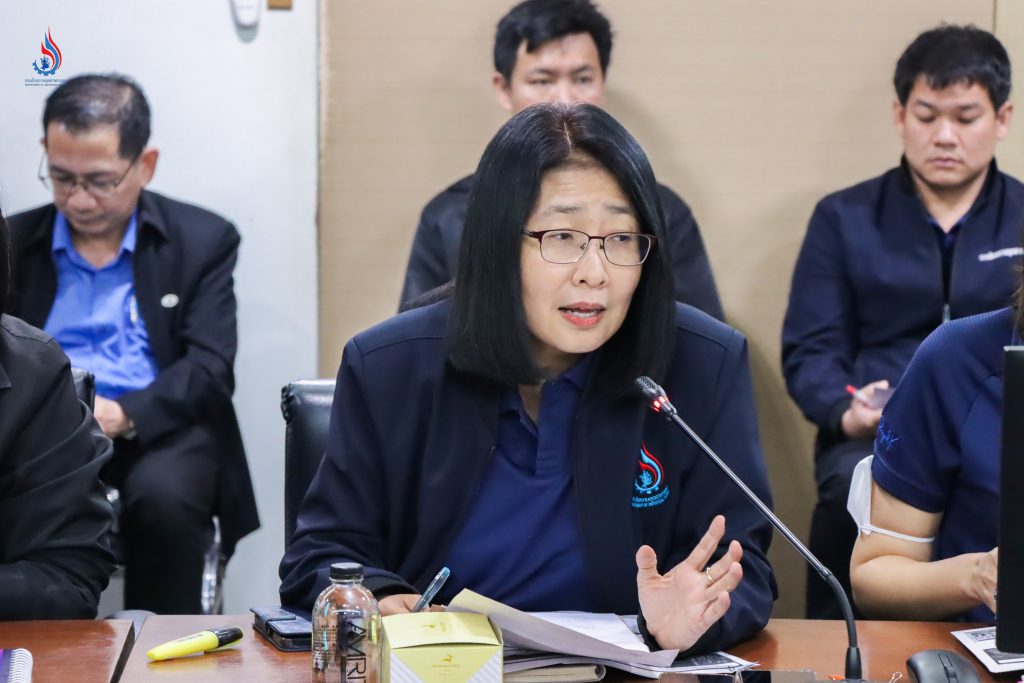 นางสาวปัทมวรรณ คุณประเสริฐ ผู้อำนวยการกองพัฒนาอุตสาหกรรมเชิงนิเวศ